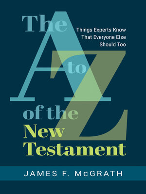 cover image of The a to Z of the New Testament